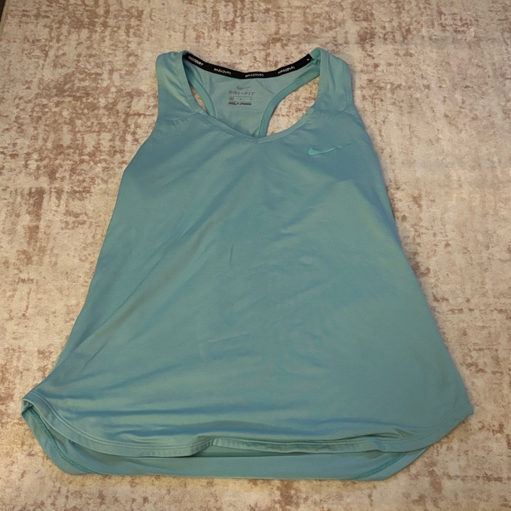 Nike Women's Teal Athletic Racerback Tank